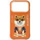Nimmy Glasses Cool Dog iPhone 17 Pro tok, narancs