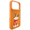 Nimmy Glasses Cool Cat iPhone 17 Pro tok, narancs
