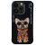Nimmy Case iPhone 15 Pro Max 6.7" Glasses Cool Dog tok, fekete