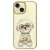 Nimmy Case iPhone 15 6.1" Glasses Cool Dog tok, khaki