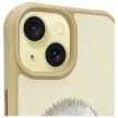 Nimmy Case iPhone 15 6.1" Glasses Cool Dog tok, khaki
