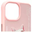 Nimmy Case iPhone 15 6.1" Glasses Cool Cat tok, rózsaszín