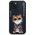 Nimmy iPhone 15 6.1" Glasses Cool Cat tok, fekete