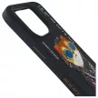 Nimmy Case iPhone 15 Pro 6.1" Glasses Cool Cat tok, fekete