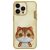 Nimmy Case iPhone 15 Pro Max 6.7" Big Eyed Pet 2.0 Cat tok, khaki