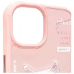 Nimmy Case iPhone 15 6.1" Cool&Cute 2.0 Cat tok, rózsaszín