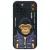 Nimmy Case iPhone 15 6.1" Cool&Cute 2.0 Monkey tok, fekete
