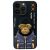 Nimmy Case iPhone 15 Pro Max 6.7" Cool&Cute 2.0 Monkey tok, fekete
