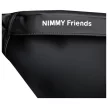Nimmy Crossbody Glasses Cool Dog válltáska, fekete