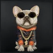 Nimmy Crossbody Glasses Cool Dog válltáska, fekete