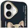 Nimmy Case iPhone 16 6.1" Glasses Cool Dog tok, fekete