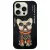 Nimmy Case iPhone 16 Pro 6.3" Glasses Cool Dog tok, fekete