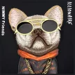 Nimmy Case iPhone 16 Pro Max 6.9" Glasses Cool Dog tok, fekete