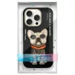 Nimmy Case iPhone 16 Pro Max 6.9" Glasses Cool Dog tok, fekete