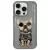 Nimmy Case iPhone 16 Pro Max 6.9" Glasses Cool Dog tok, szürke