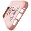 Nimmy Case iPhone 16 Pro 6.3" Glasses Cool Cat tok, rózsaszín