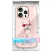 Nimmy Case iPhone 16 Pro Max 6.9" Glasses Cool Cat tok, rózsaszín