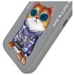 Nimmy Case iPhone 16 6.1" Glasses Cool Cat tok, szürke