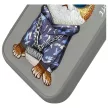 Nimmy Case iPhone 16 Pro Max 6.9" Glasses Cool Cat tok, szürke