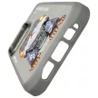 Nimmy Case iPhone 16 Pro Max 6.9" Glasses Cool Cat tok, szürke