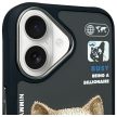 Nimmy Case iPhone 16 6.1" Cool&Cute 2.0 Dog tok, fekete