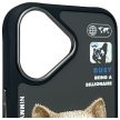 Nimmy Case iPhone 16 6.1" Cool&Cute 2.0 Dog tok, fekete