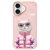 Nimmy Case iPhone 16 6.1" Cool&Cute 2.0 Cat tok, rózsaszín