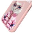 Nimmy Case iPhone 16 6.1" Cool&Cute 2.0 Cat tok, rózsaszín