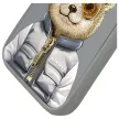 Nimmy Case iPhone 16 Pro 6.3" Cool&Cute 2.0 Bear tok, szürke