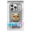 Nimmy Case iPhone 16 Pro Max 6.9" Cool&Cute 2.0 Bear tok, szürke