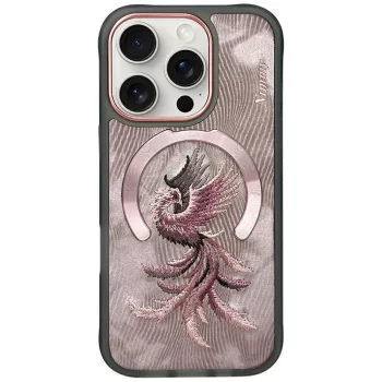   Nimmy Magnetic Fantasy Animal  MagSafe iPhone 16 Pro Max tok, rozéarany