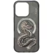 Nimmy Dragon iPhone 16 Pro Max tok, szürke