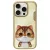 Nimmy Case iPhone 16 Pro Max 6.9" Big Eyed Pet 2.0 Cat tok, bézs