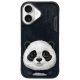 Nimmy Case iPhone 16 6.1" Big Eyed Pet 2.0 Panda tok, fekete