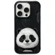 Nimmy Case iPhone 16 Pro 6.3" Big Eyed Pet 2.0 Panda tok, fekete