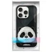 Nimmy Case iPhone 16 Pro 6.3" Big Eyed Pet 2.0 Panda tok, fekete
