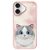Nimmy Case iPhone 16 6.1 Big Eyed Pet 2.0 Cat tok, rózsaszín