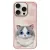 Nimmy Case iPhone 16 Pro Max 6.9 Big Eyed Pet 2.0 Cat tok, rózsaszín