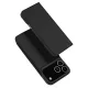 Dux Ducis Skin Pro Case iPhone 17 Pro Flip and Card Slot tok, fekete