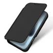 Dux Ducis Skin Pro Case iPhone 17 Pro Flip and Card Slot tok, fekete