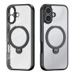 Dux Ducis Aimo Mag Case Magnetic Ring and Stand iPhone 17 – tok, fekete