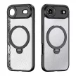 Dux Ducis Aimo Mag Case Magnetic Ring and Stand iPhone 17 Air – tok, fekete