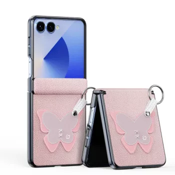 DUX DUCIS case LUVY SAMSUNG Z FLIP 7, tok, rózsaszín