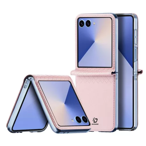 DUX DUCIS case BRIL SAMSUNG Z Flip 7 5G tok, rózsaszín