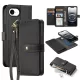 Dux Ducis Lawa iPhone 16e Leather Case Detachable Magnetic Wallet tok, fekete