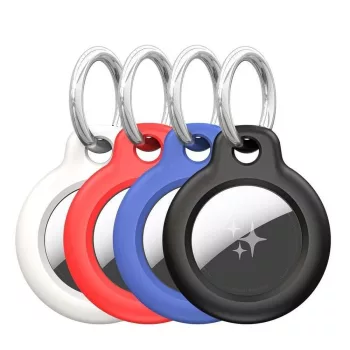   DUX DUCIS secure case mad of durable PC Apple AirTag (4Pack), tok