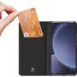 DUX DUCIS wallet case SKIN PRO Samsung Galaxy S25 tok, fekete