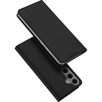   DUX DUCIS wallet case SKIN PRO Samsung Galaxy S25 Plus tok, fekete
