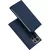 DUX DUCIS wallet case SKIN PRO Samsung Galaxy S25 Ultra tok, kék
