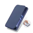 Dux Ducis Skin X Pro case Samsung Galaxy S25 with MagSafe and wallet tok, kék